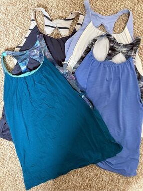 Lot of Ivivva athletic tops size 14